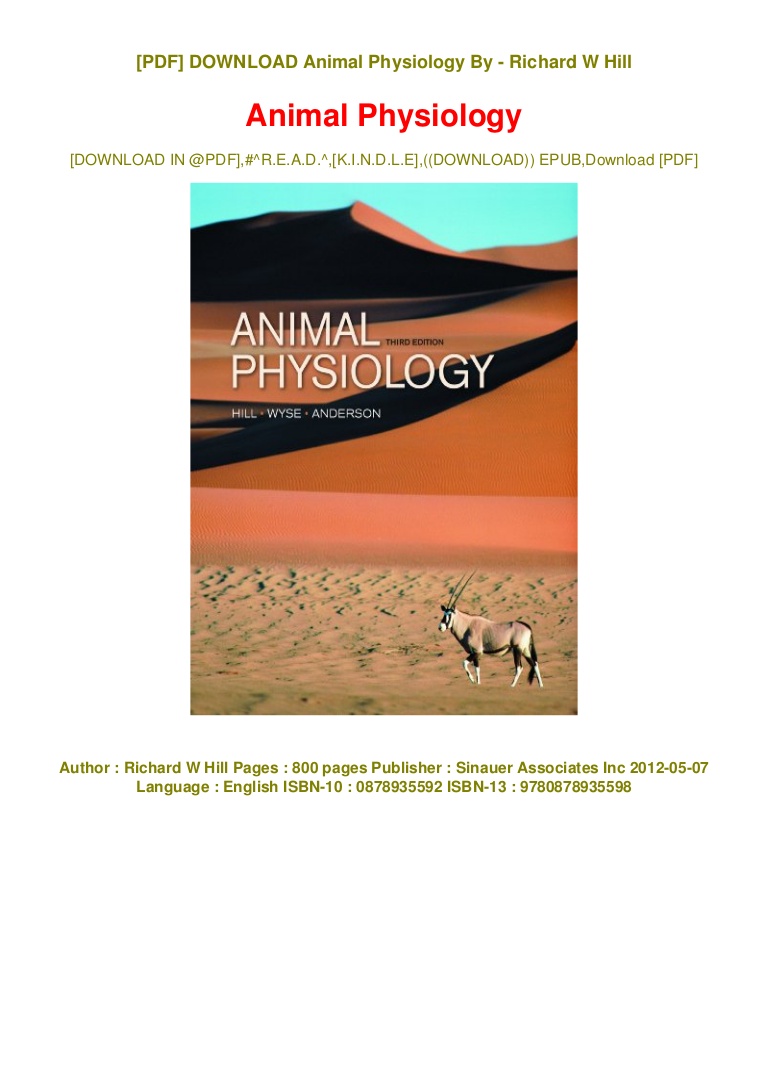 principles of animal physiology 3rd edition pdf download